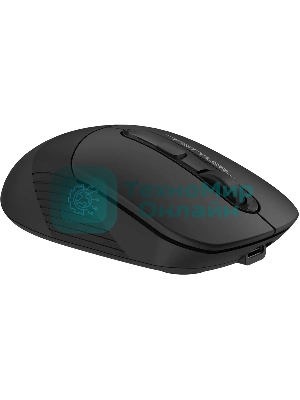 Мышь беспроводная A4Tech Fstyler FB10CS черный, 2000 dpi, радиоканал, Bluetooth, USB, кнопки - 4