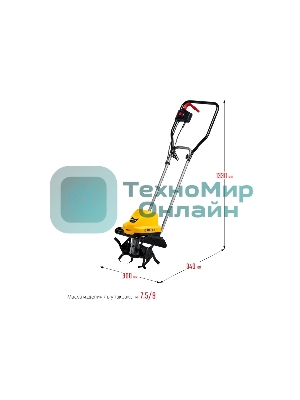 Электрический культиватор STEHER, 800 Вт