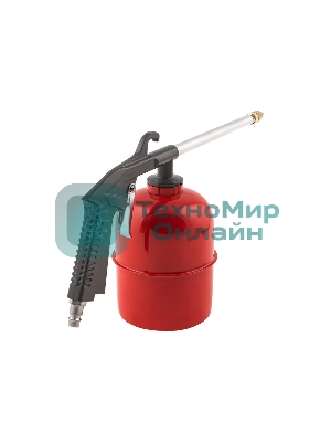 Набор пневмоинструмента Matrix, 5 предметов, быстросъемное соед. краскорасп. с верхним бачком