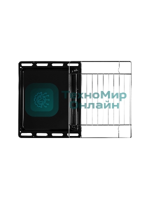 Духовой шкаф электрический встраиваемый LEX EDM 073 BL черный