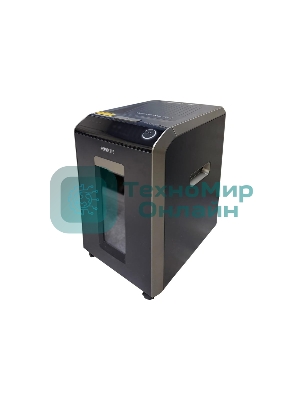 Шредер Office Kit SA200M 1,9х10 черный/серый с автоподачей (секр.P-5) фрагменты 220лист. 40лтр. скобы пл.карты