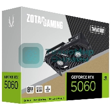 Видеокарта Zotac PCI-E 5.0 RTX 5060 TWIN EDGE NVIDIA GeForce RTX 5060 8Gb 128bit GDDR7 2497/28000 HDMIx1 DPx3 HDCP Ret
