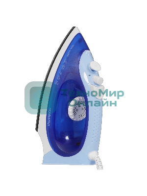 Утюг Homestar HS-4002А синий, 2200 Вт, 30 г/мин, 100 г/мин, 200 мл