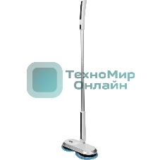 Пылесос-электровеник Xbot RM2 серый, питание от аккумулятора, 240 Вт, уборка сухая