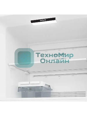 Холодильник Hitachi HRTN6443SBBKCS черный двухкамерный 315/94л морозилка сверху