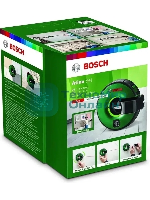 Нивелир лазерн. Bosch Atino 2кл.лаз. 650нм цв.луч. красный (0603663A00)