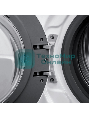 Стиральная машина c инвертором и паром Maunfeld MFWM148IWHT белый, загрузка фронтальная 8 кг, 1400 об/мин, класс: A+++
