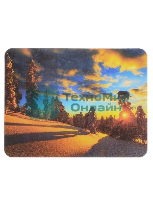 Коврик для мыши Buro BU-M10053 пластиковый, закат, 230 х 180 х 2 мм