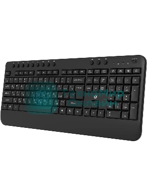 Клавиатура Oklick K257W беспроводная, радиоканал, чёрный