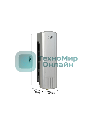 Дозатор для мыла Puff-8110S 350 мл, хром, ABS-пластик