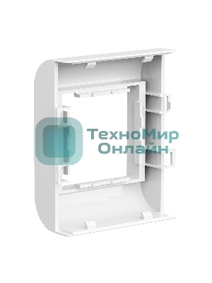 Рамка установочная под 45х45 2мод. PDA-45N 80 (подходит для Mosaic) ДКС 00513