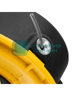 Катушка для триммера Denzel полуавтомат. легкая заправка гайка М10 М10 М8, лев.,шаг 1,0 1,25мм