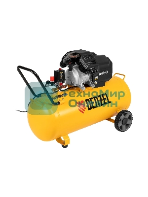 Компрессор воздушный Denzel DKV2200/100,Х-PRO (58079) 2.2 кВт, 400 л/мин, 100л