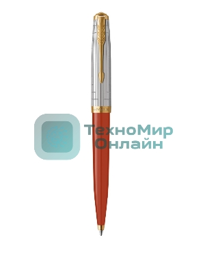 Ручка шариковая Parker 51 Premium (CW2169073) Red Rage GT, M, черные чернила, подарочная коробка