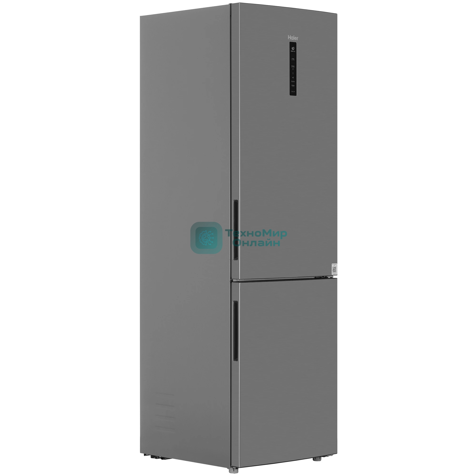 Холодильник Haier C4F640CXU1 нержавеющая сталь двухкамерный 285/115л морозилка снизу, No Frost