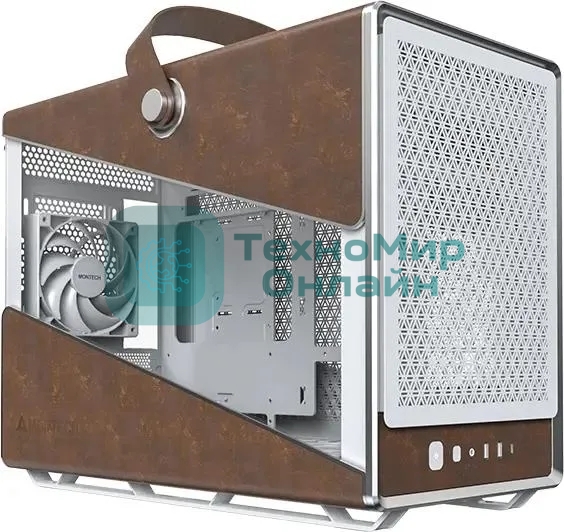Компьютерный корпус Montech Heritage PRO (W) белый без БП mATX 5x120мм 2x140мм 2xUSB3.0 audio bott PSU