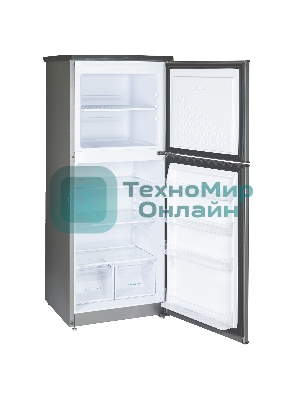 Холодильник Бирюса W553 графит двухкамерный 160/70л морозилка сверху автоматическое оттаивание