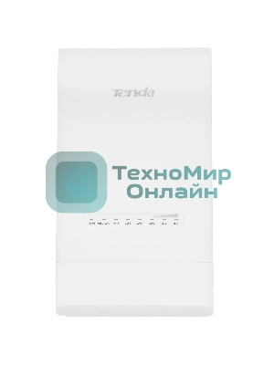 Наружная точка доступа Tenda OS3 (2-pack) (комплект 2 шт), 5 ГГц, до 867 Мбит/с, внешняя антенна 1x12dBi, IP65, PoE