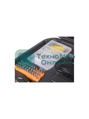 Дрель-шуруповерт Вихрь ДА-12Л-2КН, 12 В, 2 Ач, 30 Нм, щеточный