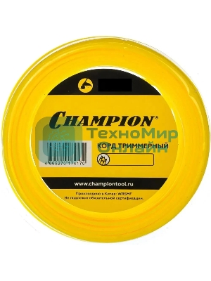 Корд трим. Champion Star 2.4ммx12м (звезда), Champion, шт