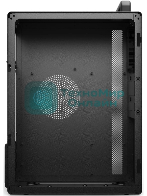 Компьютерный корпус CBR mATX Minitower V205, без БП, 1хUSB 3.0, 1хUSB 2.0, HD Audio+Mic, ручка, каркас металл 1.8мм, Black PCC-MATX-V205-WPSU