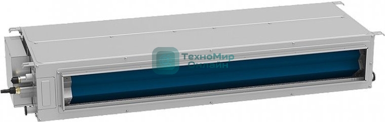 Внутренний блок сплит-системы канального типа Electrolux EACD/in-18H/UP4-DC/N8 инвертор, 18000 BTU, 55 м², 31 дБ, охлаждение, обогрев, осушение, серый