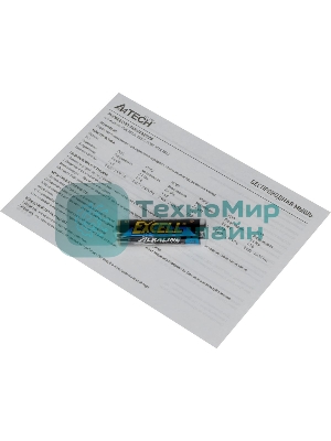 Мышь беспроводная A4Tech Fstyler FG30S серый, 2000 dpi, радиоканал, USB, кнопки - 6