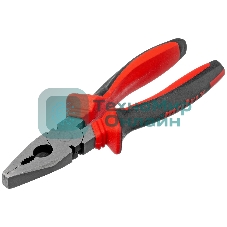 Плоскогубцы комбинированные Matrix 200 мм, хром-ванадий, двухкомпонентные рукоятки