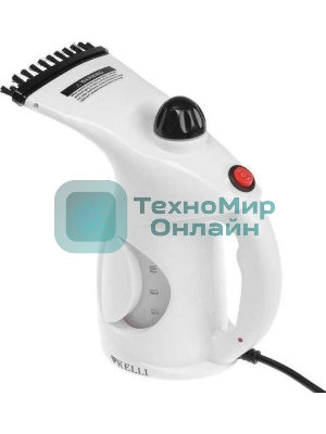 Отпариватель Kelli КL-316 белый, 1650 Вт, 20 г/мин, 250 мл