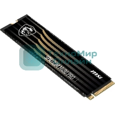 Накопитель SSD MSI SPATIUM M480 PRO, 2Tb, M.2 2280, PCIe 4.0 x4, NVMe, R/W 7400/7000