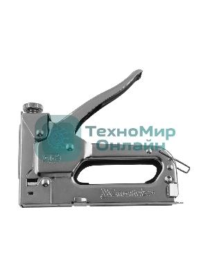 Степлер Matrix мебельный регулируемый тип скобы 53 414мм master