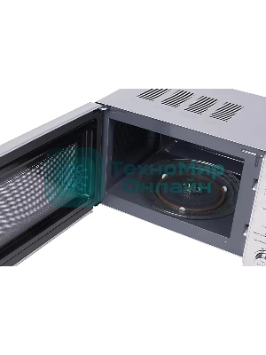 Микроволновая печь Starwind SMW5320 серый, 20 л, 700 Вт, переключатели - кнопки, поворотный механизм