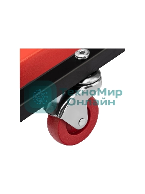 Лежак ремонтный Matrix на 6-ти колесах 1030 х 440 х 120 мм поднимающийся подголовник