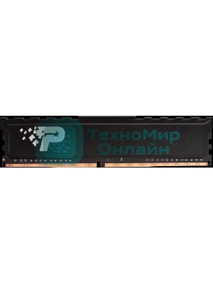 Оперативная память Patriot Memory 8GB DDR4 2666MHz RTL PC4-21300 CL19 DIMM 288-pin 1.2В single rank с радиатором Ret