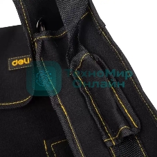 Сумка-портфель для инструментов Deli DL-P7 400 x 130 x 290мм, 00 карманов, плечевой ремень, ткань Оксфорд