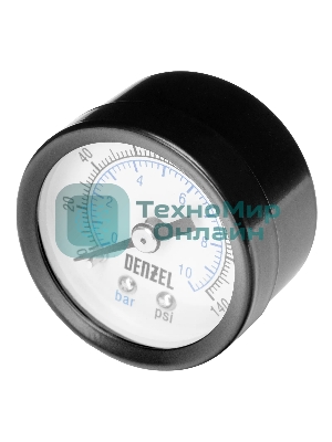 Воздушный манометр Denzel G10, 40 мм, 1/8
