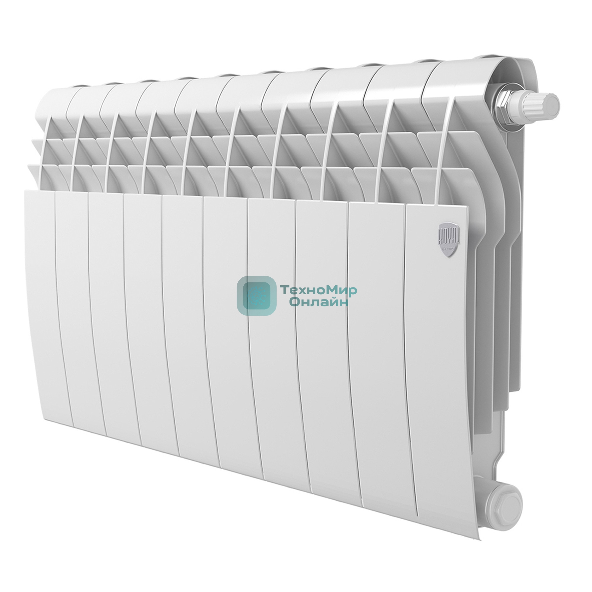 Радиатор Royal Thermo BiLiner 350 Bianco Traffico VR80 - 10 секц.