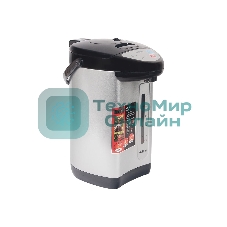 Термопот Mystery MTP-2452 4 л, 700 Вт, черный/серебристый
