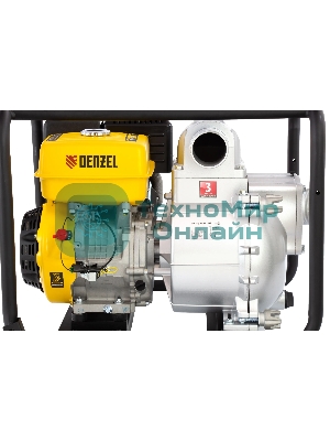 Мотопомпа бензиновая Denzel PX-80D для грязной воды, 15 л.с., 3