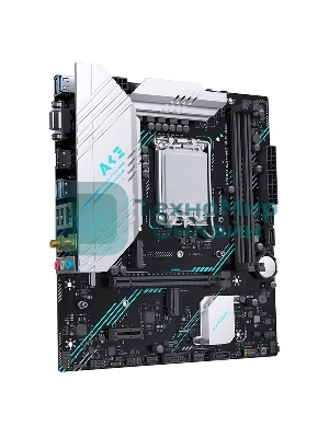 Материнская плата Maxsun B760M GAMING WIFI ACE, LGA 1700, Intel B760, 2xDDR5, 3xSATA, 2xM.2, 1xPCI-E 4.0 x16, 1xPCI-E x1, 1xHDMI, 1xVGA, 1x 1Gb LAN, 2xUSB 2.0, 4xUSB 3.2 Gen1, 7.1, mATX