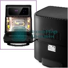 Аэрогриль Kitfort КТ-2236 черный, 1800 Вт, 15 л, сенсор, 8 программ