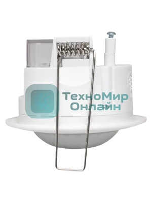 Датчик движения EKF dd-ms-100 (ИК) MS-100 (ДД) встраив. 1200 Вт 360 град. до 6 м IP20