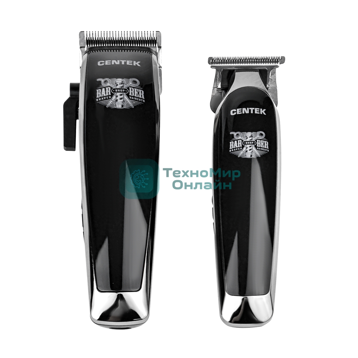 Набор для стрижки Centek CT-2140 (черный/хром)