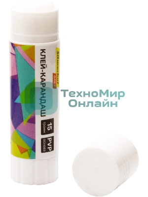 Клей-карандаш Silwerhof Daily 15гр ПВП блистер (упаковка:3шт)