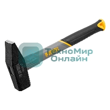 Молоток слесарный Denzel 1000 г, кованый, фибергласовая рукоятка c TPR покрытием