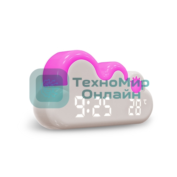 Радиочасы с будильником SOUNDMAX SM-7000U белый