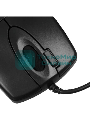 Мышь проводная A4Tech OP-620D черный, 1000 dpi, USB, кнопки - 4
