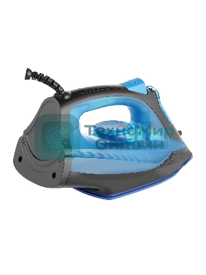 Утюг Centek CT-2351 синий, 2200 Вт, 35 г/мин, 130 г/мин, 300 мл