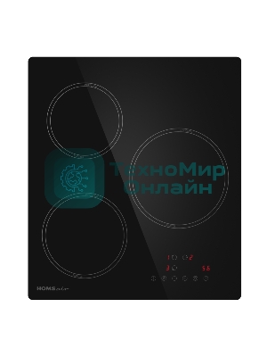 Индукционная варочная панель HOMSair HI43ABK независимая, черный