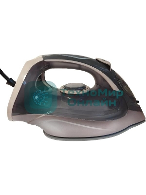 Утюг JVC JRI03 синий/серый, 2400 Вт, 20 +/- 5 г/мин, 120 г/мин, 300 мл